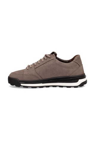 Ayakkabı Fuarı Elit Erlesr62152 Erkek Hakiki Nubuk Deri Klasik Sneaker Kum