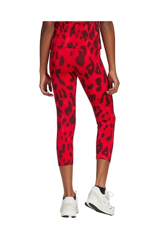 Adidas Jg Fı Aop 7/8le Çocuk Kırmızı Tayt Jj4797 Kırmızı
