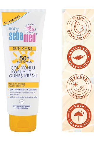 Sebamed Çok Yönlü Koruyucu 50+ Faktör Güneş Kremi 75 ML