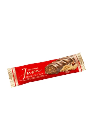 Juva Fındıklı, Kakaolu Ve Krep Kırıklı Sütlü Çikolata Bar, 30g