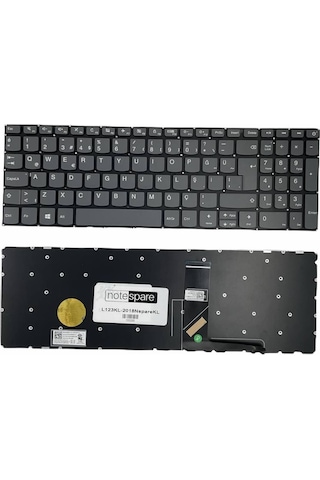 Lenovo Uyumlu Ideapad S145-15ast Type 81n3 Klavye Füme Tr Power Tuşlu Versiyon