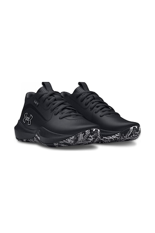 Under Armour 3028514 Ua Ps Lockdown 7 Basketbol Siyah Erkek Spor Ayakkabı Siyah