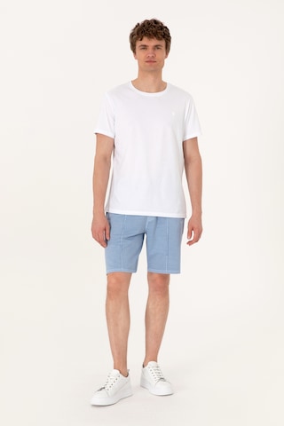 U.s. Polo Assn. Erkek Mavi Şort Örme 50306976-vr036 Mavi