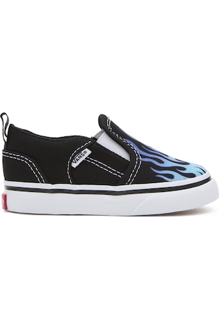 Vans Asher V Siyah Unisex Çocuk Sneaker Siyah
