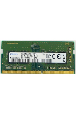 Samsung M471A1K43EB1-CWE 8 GB DDR4 3200 MHz CL22 Notebook Ram Samsung M471A1K43EB1-CWE 8 GB DDR4 3200 MHz CL22 Notebook Ram