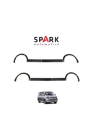 Volkswagen Transporter T5 2009-2014 Yıl Aralığı Uyumlu Uzun Şase Sağ Sürgü Dodik Seti 11 Parça