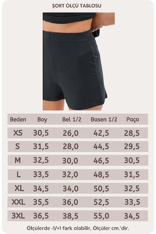 Penyebizden Extra Yumuşak Viskon Şort Home&beach-füme-füme Füme