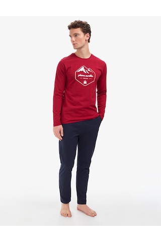 Pierre Cardin Erkek Bordo Pijama Takım 50322632-900