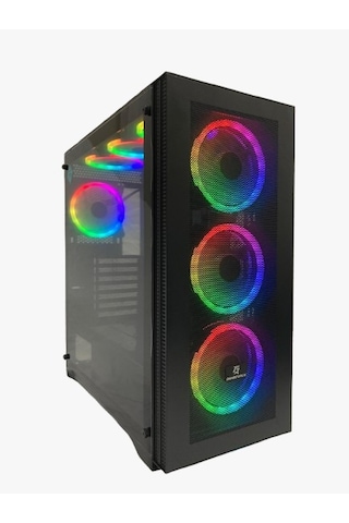 Gameforce Bigmesh 7x120mm Rgb Fanlı Oyuncu Bilgisayar Kasası