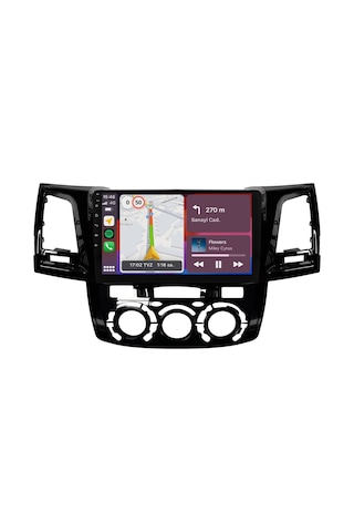 Toyota Hilux Android Multimedya Sistemi 2006-2014 Crv4784xp Manuel Klima