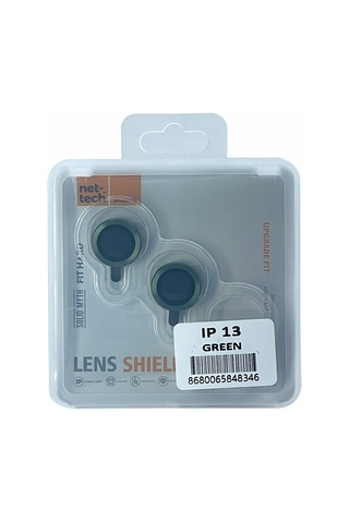 Nettech Apple Uyumlu iPhone 13 Damla Model 2in Kamera Cam Koruyucu - Yeşil