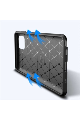 Samsung Uyumlu Galaxy Note 10 Lite Kilif Karbon Silikon Case 405436888