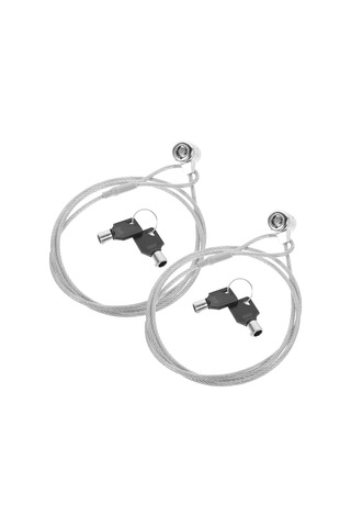 2 Takım Dizüstü Bilgisayar Kilidi Güvenlik Kablosu 1.2 M Dizüstü Bilgisayar