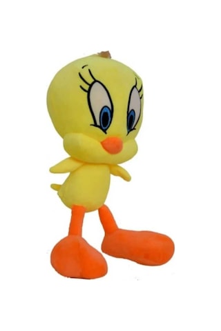 Tweety Peluş Sevimli Civciv 30 Cm Uyku Arkadaşım Sarı