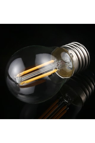 G45 E27 4w Retro Karartma Led Filament Ampul Beyaz