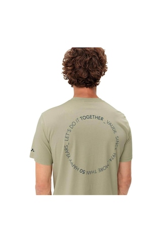 Vaude Spirit Bisiklet Yaka Erkek T-shirt 42755 Light Olive