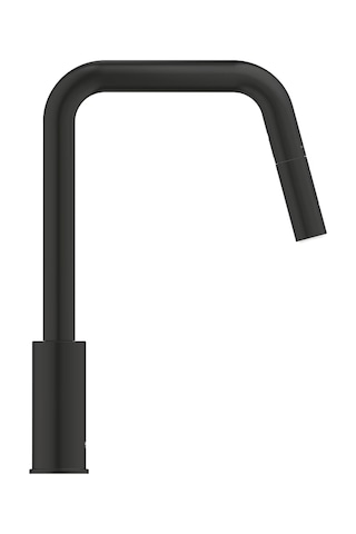 Grohe Start Tek Kumandalı Eviye Bataryası Spiralli 2f 30619000 Muadili 30632000 Mat Siyah