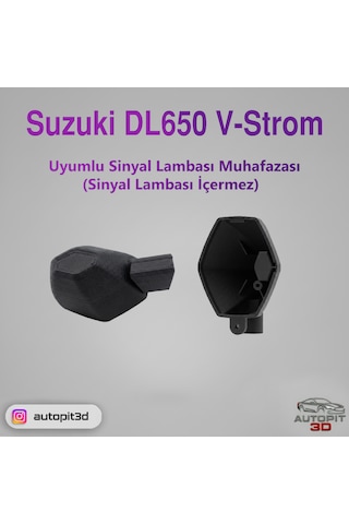 Suzuki Dl650 V-strom Sinyal Lambası Muhafazası Sinyal Lambası İçermez