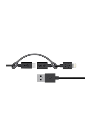 Belkin F8j080bt03-blk Micro Usb Kablo Lightning Dönüştürücülü -