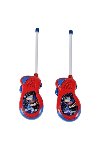 Süper Kahraman Temalı 2 Li Walkie Talkie Telsiz Seti 50 Metre Menzilli Diğer