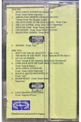 Plak Değildir Kaset Tir Kaset The Music Of Andrew Lloyd Webber