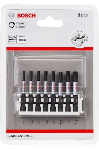Bosch Impact Ctrl 8'li T15-t40.50 MM 2608522329