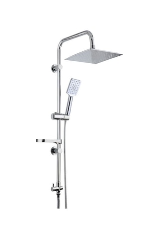 Itimat Delta 400D Robot Duş Seti Çift Başlı Tepe Duş Seti Krom