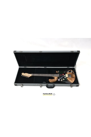 Elektro Gitar Custom Epoksi & Yıllanmış Ağaç Kişiye Özel Natural