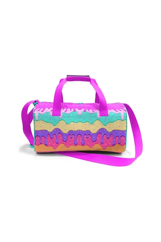 Coral High Pembe Rengarenk Dondurma Desenli Spor Çantası 27515