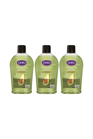 Organik İçerikli Avokado Sıvı Sabun 1500 Ml 3 Adet Organik İçerikli Avokado Sıvı Sabun 1500 Ml 3 Adet