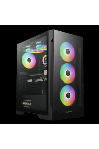 Gamdıas Talos E2 Elite, 850w, Tempered Glass, Argb, 80+ Bronze, Atx Gamıng Kasa