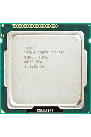 Intel Core İ7-2600k 3.40 Ghz Lga1155 2. Nesil İşlemci Fansız / Tray