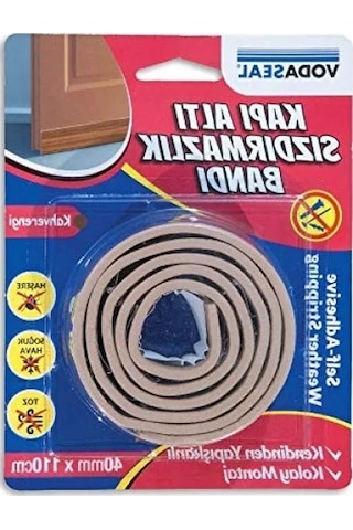 Kahverengi Kapı Altı Sızdırmaz Bant - 40mm X 110cm 0.05 M