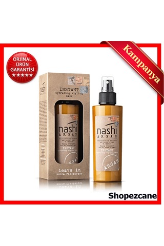 Nashi Argan Instant Durulanmayan Nemlendirici Sprey Maske 150 ML