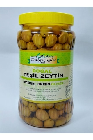 Dalgıçoğlu Taze Kırma Ayvalık Yeşil Zeytin 750 G