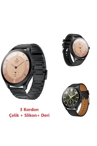 Vwar SK42 3 Kordonlu Kalobee Akıllı Saat (İthalatçı Garantili)