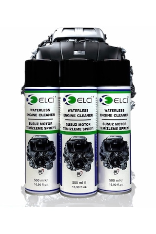 Susuz Motor Temizleme Spreyi 3 Adeti 3x500ml