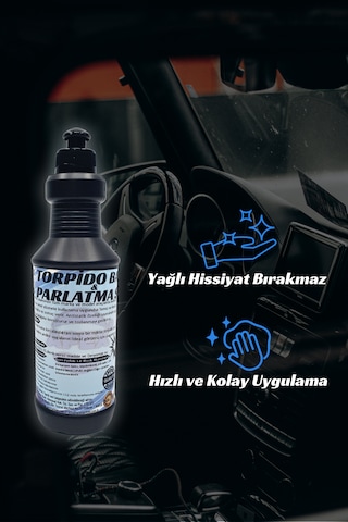 Torpido Parlatıcı 500 Ml Plastik Yenileyici, Torpido Temizleyici
