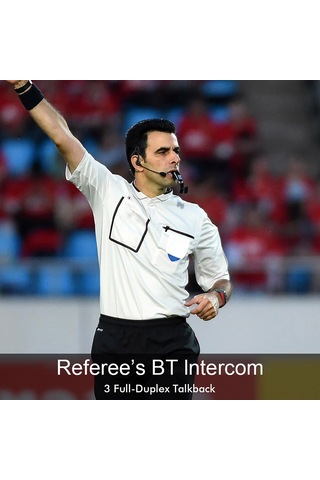 Lemestar Futbol Ve Hentbol Hakemleri İçin Özel Tasarım V4 V6 Vnetphone 3.5mm Kulaklık, Hafif Ve Kullanışlı