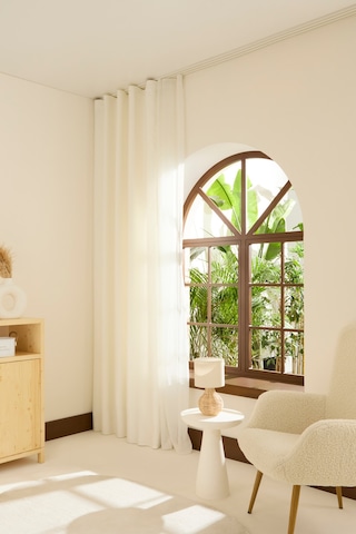 Kaşmir Home Harper Star Blackout Krem Perde 150x270 Cm Krem