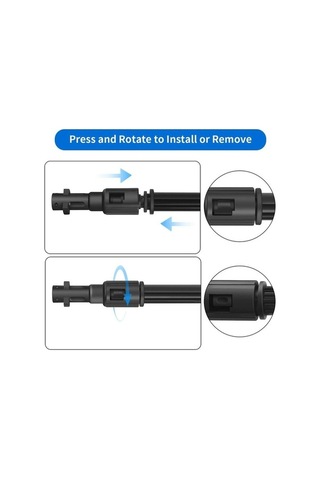 Bloomnest K2 K3 K4 K5 K6 K7 Blaster Temizleme Nozulu Aksesuarı İçin Yüksek Basınçlı Jet Lance, Küçük Boy