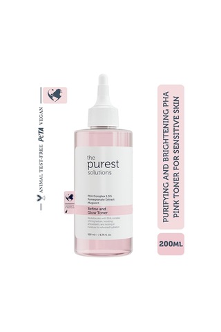 The Purest Solutions Hassas Ciltler İçin Arındırıcı Ve Aydınlatıcı Pha Pembe Tonik Sku: Smg8690010404930