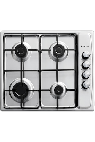 Kumtel B66-S2 - KO-410 BF - DA6-833 Turbo Inox Siyah Ankastre Set