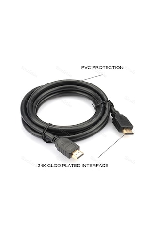 Hdmi Kablosu 1.4B 3D Boyutlu Lcd Laptop 4294A Ara Bağlanti Erkek