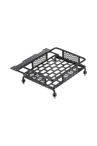 Didadodo Alüminyum Çatı Rafı Ve Led Aydınlatmalı Bagaj Taşıyıcı 1/10 Rc Araçlar İçin