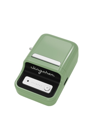 Nıımbot B21s, Taşınabilir, Mürekkepsiz, Termal Etiket Yazıcı Bluetooth, Type-c Yeşil