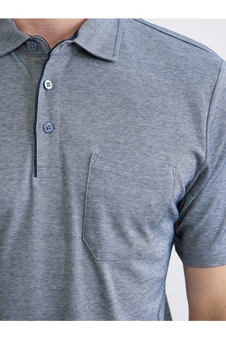 Lcwaıkıkı Classic Petrol Polo Yaka Standart Fit Erkek Tişört