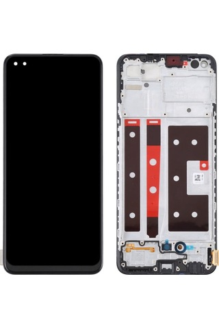Oppo Uyumlu Oppo Cph2125 Reno 4 Lite Ekran Lcd Full Çıtalı Oled