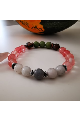 Teoman-Doğaltaş-Takı Yengeç Burcu Bilekliği Çok Renkli