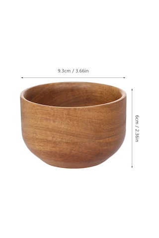 Moveevo Erkek Tıraş Sabunlu Ahşap Sakal Kabı - Güvenli & Pratik